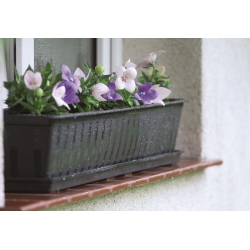 กระถางต้นไม้ทรงสี่เหลี่ยมผืนผ้า - เกษตร - 70 ซม. - น้ำตาล - 