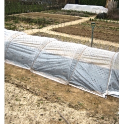 Transparente perforierte Folie - 1,5 mx 10 m - 