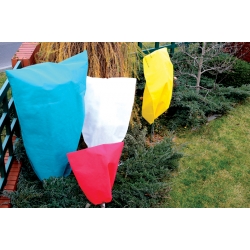 शीतकालीन पौधे संरक्षण हुड - 0.80 x 1.20 मीटर - 2 टुकड़े - पीला - 