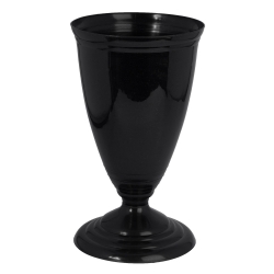 Tall slender vase "Polo" - black