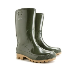 Grandi stivali di gomma da uomo verde oliva - taglia 44 - 