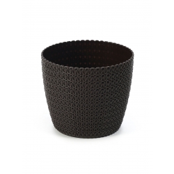 Vỏ nồi tròn "Magnolia Jersey" - 14 cm - nâu mocha - 