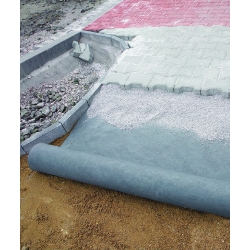 ขนแกะสีเทา - สำหรับคลุมดิน - 2.00 x 25.00 ม - 