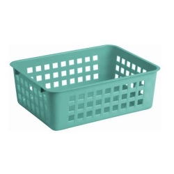 Blauer Aufbewahrungskorb - 25 x 17 cm - 