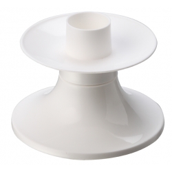 Portacandele bianco piccolo - 