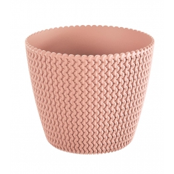 Chậu cây tròn "Splofy" - 30 cm - đào - 