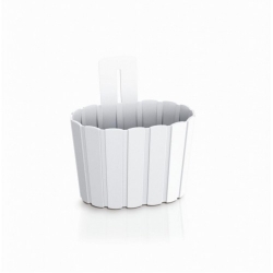 Vaso per piante da parete "Boardee Wall" - 19,4 cm - bianco - 
