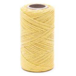 Hilo encerado de lino amarillo - 100 g / 120 m - 