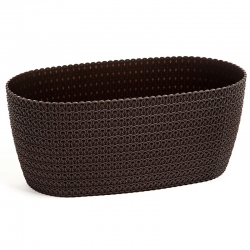 מארז סיר ארוך "מגנוליה" - 38 ס"מ - חום מוקה - 