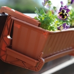 Balkonska garnitura "Agro" - barva iz terakote - 60 cm - 