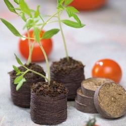 Expandierbare Torfpellets 27 mm - 36 Stück - 