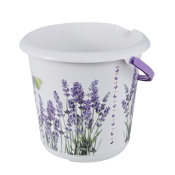 Ilvie-带有装饰图案的10升水桶-薰衣草 - 