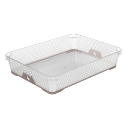 灰褐色Jonas A4防滑储物篮 - 