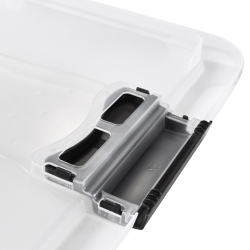 Kotak Cornelia 24 liter telus dengan tudung - 