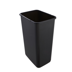 Poubelle Magne en graphite de 45 litres avec couvercle à pression - 