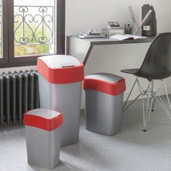 Poubelle de tri de 50 litres Flip Bin - bleu - 