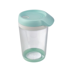 Pohár "Bruni", nádoba s vekom dávkovača so zámkom - 0,5 litra - vŕbovo zelená - 