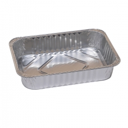 Long rectangular aluminium cake tin for cookies, gingerbreads and Easter cakes - 680 ml - 15 pcs