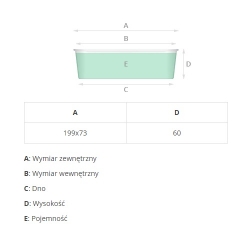 "Gömbölyű" téglalap alakú papír tortaforma - 19,9 x 7,3 x 6,2 cm - piros nyomással - 20 db - 