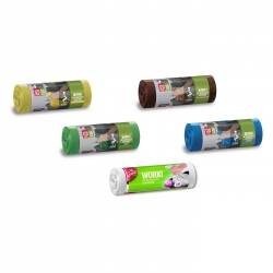 Affaldsseparationsposer - XXL PAKKE - 120 liter - 90 stk + 10 stk GRATIS - 