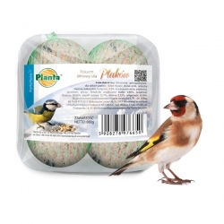 Winter bird fodder - set of large fodder balls for tits - Planta - 4 pieces