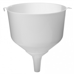 Plasttratt med upphöjd kant - fi 25 - för carboys och demijohns - 