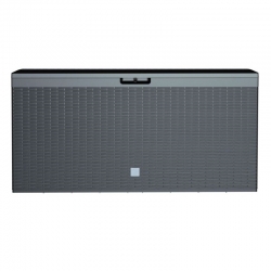 Cassapanca da giardino, balcone o terrazza - "Boxe Rato Plus" - 290 litri - grigio antracite - 