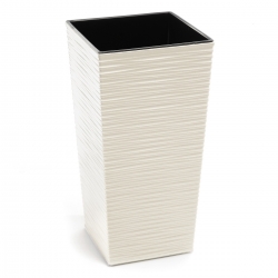 "फ़िनज़ा" एक लम्बाई के साथ चौकोर लंबा प्लंटर - 30 सेमी - छेनी वाला, मलाईदार-सफेद - 