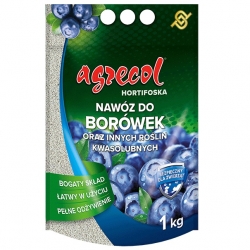 Blueberry Hortiphoska - ein einfach zu verwendender und effizienter Dünger - Agrecol® - 1 kg - 