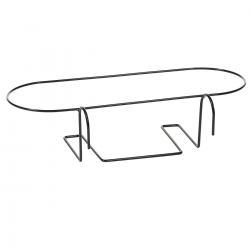 Balkonska škatla, sejalnik "Rosa" z krožnikom, pladenj + držalo za ograjo - 50 cm - svetlo bež - 