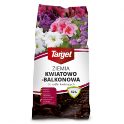 Sol pour fleurs de balcon - Cible - 10 litres - 
