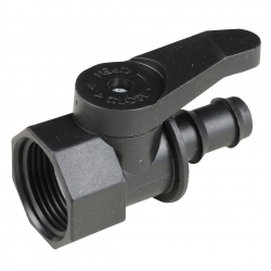 3/4 "kran- eller tryckregulatoranslutning med ventil - för Tandem- och Juniorbevattningsledningar - 