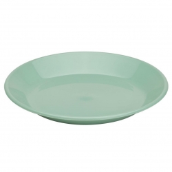 "Kolor" plant pot saucer - 15 cm - dusty mint green