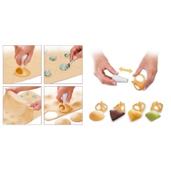 Ravioli-skärare - DELÍCIA - 4 former - 