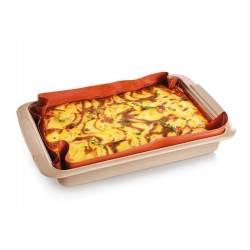 Sütő- és pörkölőszőnyeg - DELICIA SiliconPRIME - 40 x 34 cm - mélypörköléshez és serpenyőkhöz - 