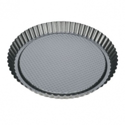 Koláč na pečivo s quiche s rýhovaným okrajem - DELÍCIA - ø 28 cm - 