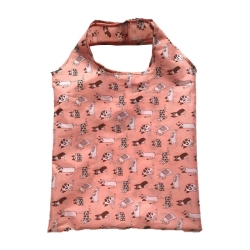 Sac fourre-tout pliable pour l'épicerie - 38 x 38 cm - Chatons - 