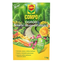 Long-lasting garden fertilizer - up to 6 months of action - Compo® - 1 kg