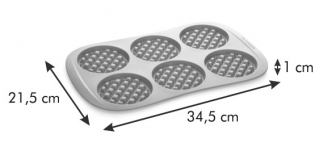Belgisk vaffelform - DELLA CASA - 