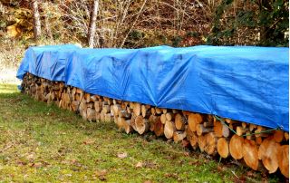 Branda - 3 x 4 m - mavi - 