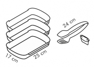 Tauch- und Mantelset - PRESTO, Brotkrumen überziehen - 