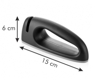 Keittiöveitsiteroitin - SONIC - musta - 