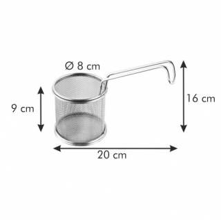 Mini-Frittierkorb / Frittierkorb - GrandCHEF - ø 8 cm - 