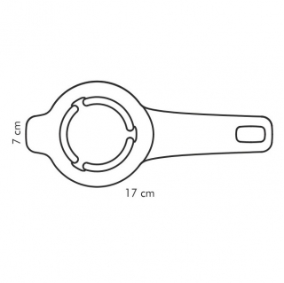 Eierscheider - DELÍCIA, eigeel en witscheider - 