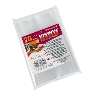 소형 압력 햄 쿠커 용 플라스틱 쿠킹 백 (1.5kg 용량)-20 개 - 