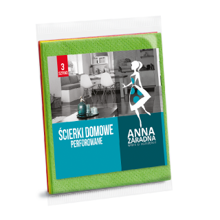 Perforované čistiace utierky - 3 ks - 