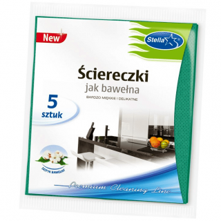 Bavlnená prachová utierka - 5 ks - 