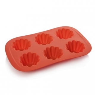 6 blomster bageform - DELÍCIA SiliconPRIME - 