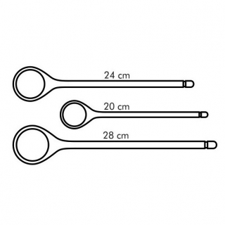 Set de 3 linguri de lemn - LEMNOS - 