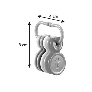 Indkøbskurv token - SHOP! - 5 stk - 